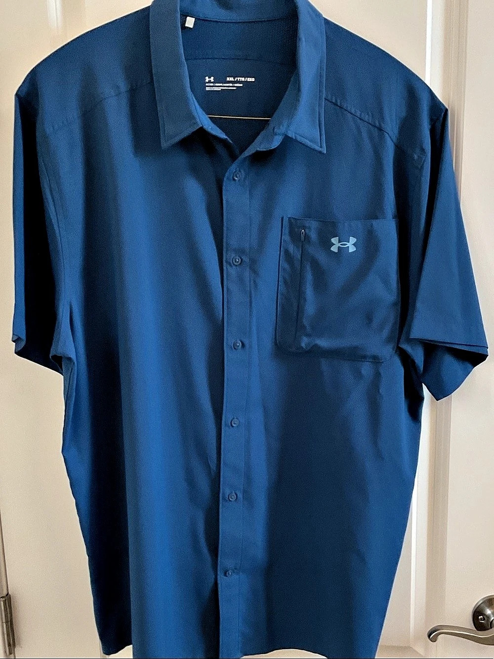 Under Armour Tech 2.0 Short Sleeve Shirt Tech Shirt in Blue XXL